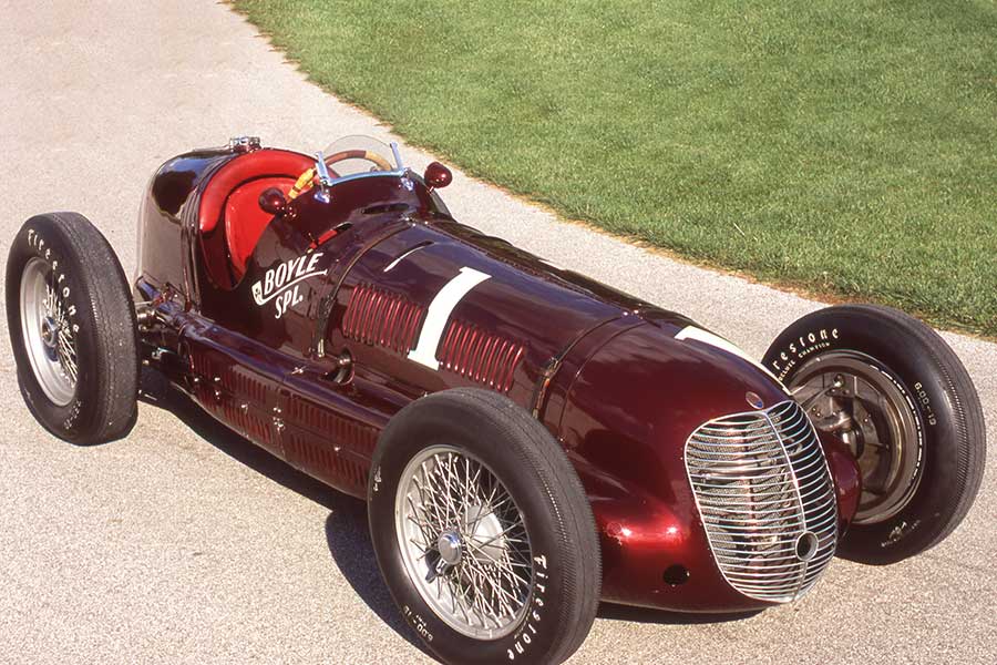 Maserati 8CTF Indianapolis winner John Lamm